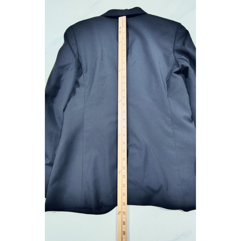 Brooks Brothers Blazer Women Navy Sz 6 Wool Loro Piana Gold Buttons Jacket - Picture 13 of 14